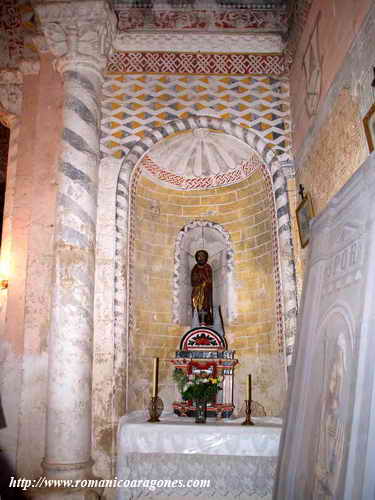 CABECERA DE LA CAPILLA-BRAZO SUR DEL CRUCERO